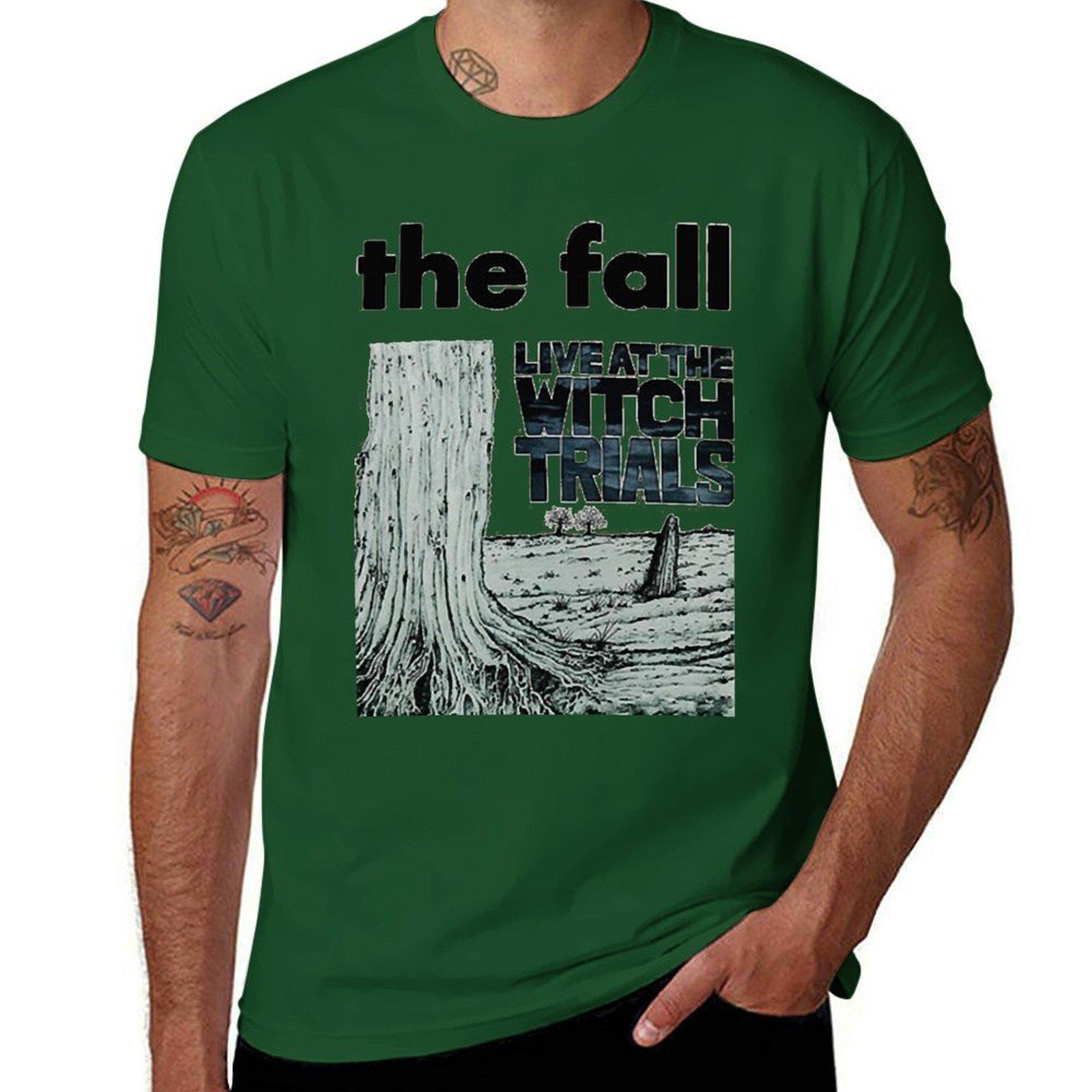 

The Fall Live At The Witch Trials Band T-Shirt vintage clothes new edition plus sizes plain mens champion t shirts 4XL
