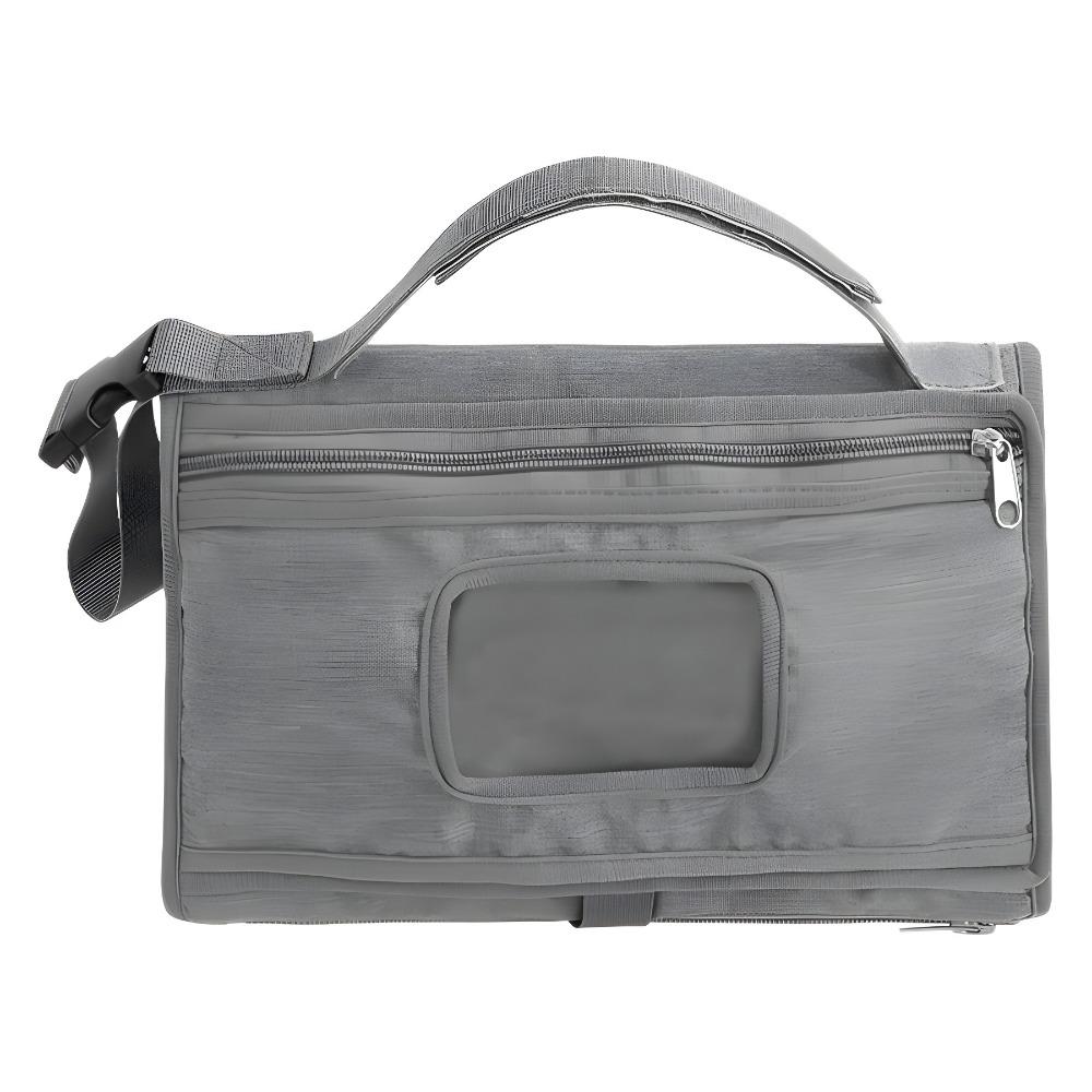 

Portable Baby Changing Mat with Wipes Pocket Baby Diaper Changer Travel Bag Infant сірий
