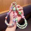 Diy Fashionable Small Fresh Mobile Phone Chain Anti-Lost Mobile Phone Case Pendant Beaded Bracelet Exquisite Girls Ccd Pendant