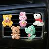 Car Metal Perfume Clip Air Vent Freshener Decor With Adorable Animals Cartoon