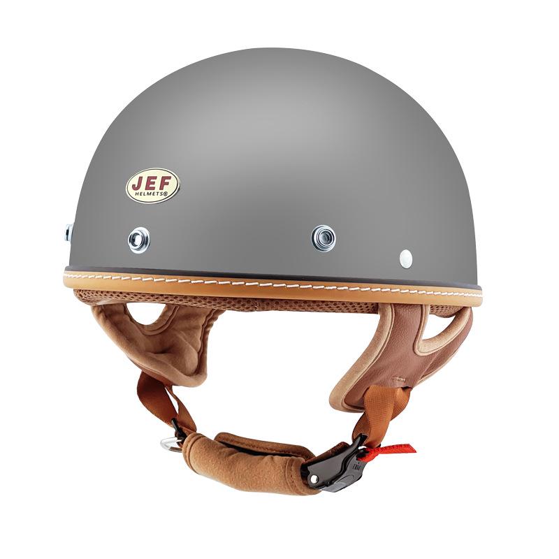 JEF Taiwan Retro Lightweight Helmet: 3C Certified for Summer, Unisex.