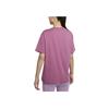 Nike Sportswear Essentials Logo Print Crew Neck Short Sleeve T-Shirt Women Tops Pink DN5698-507