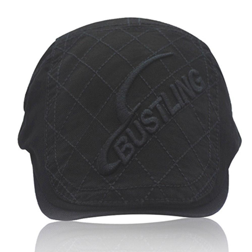 Fashion Breathable Berets Hat UV Protection Adjustable Peaked Cap Summer Casual Newsboy Hat Men