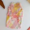 Cooling Pet T-Shirt Thin Breathable Sun Protection Clothes Dog Sunscreen Clothes  Outdoor Activity