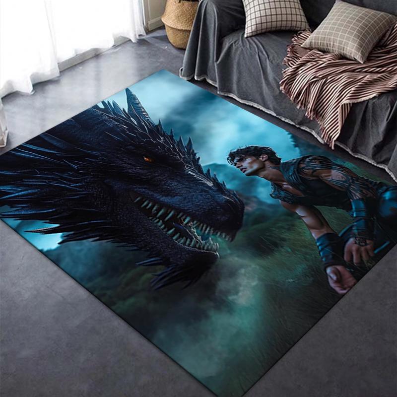 2025 New Fourth Wing Cool Carpet Rug for Living Room Bedroom Home Sofa Decoration,Kids play Non-slip Floor Mat45
