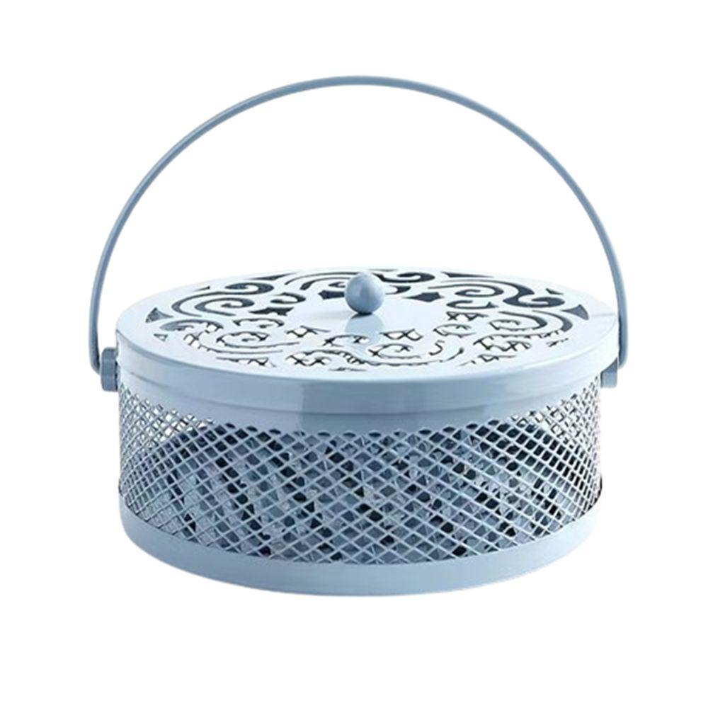 Retro Mosquito Coil Holder Metal Incense Coil Burner Durable Incense Holder  Camping