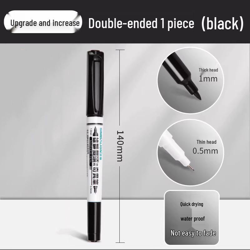 Синий Фруктовый Водонепроницаемый Быстросохнущий Набор Тонких Лайнеров для Манги и Эскизов