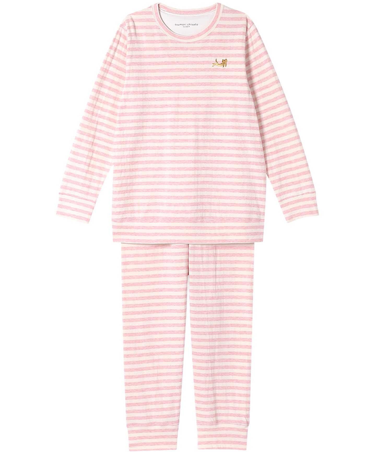 

Relax Chisato Tsumori Long Long Cotton UDX588 tsumori chisato SLEEP PI [Wacoal & Sleep] Pajamas, Sleeves, Pants, 100% (Main Body) Women s