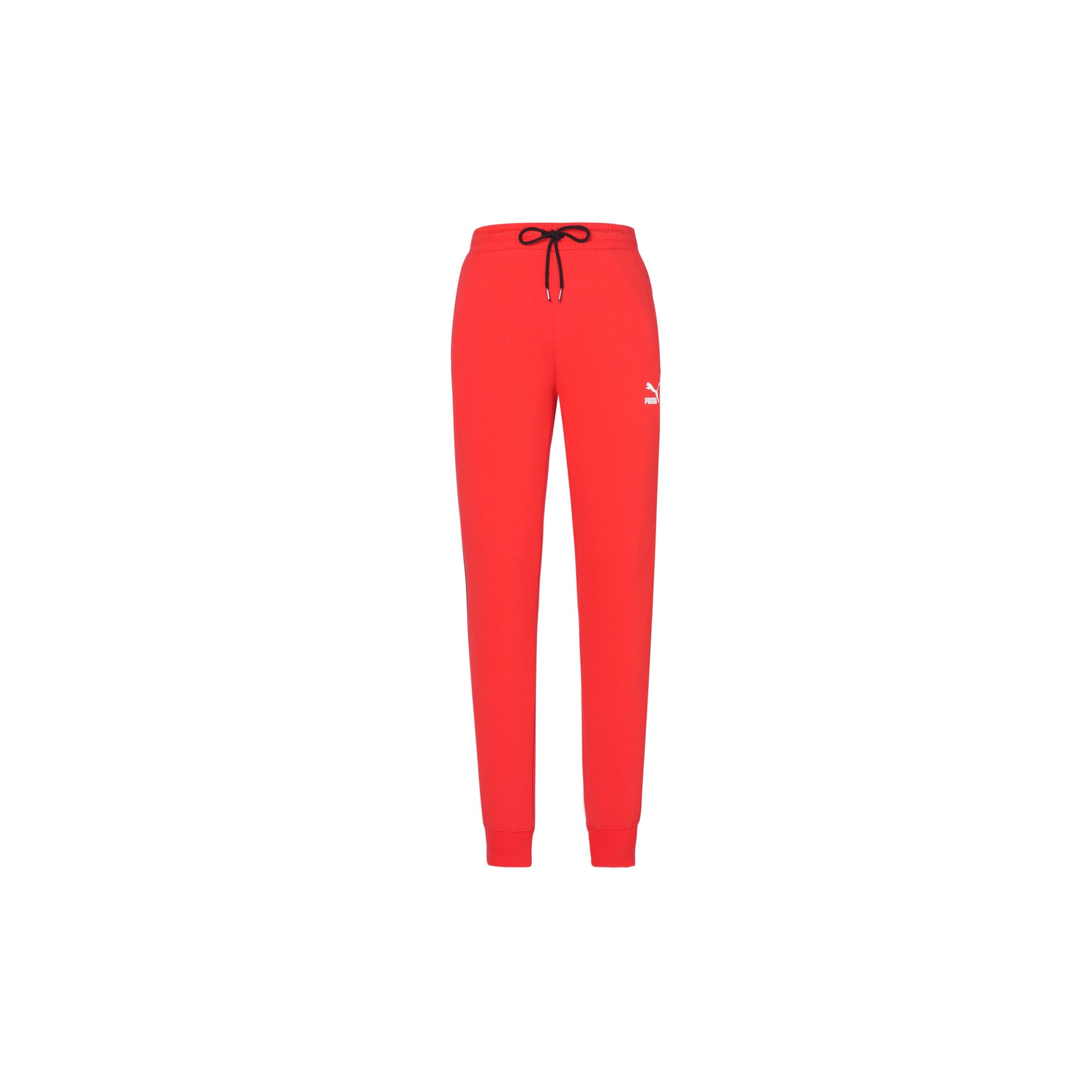 PUMA Sport Track Pants Red White Men s 598136-11 S