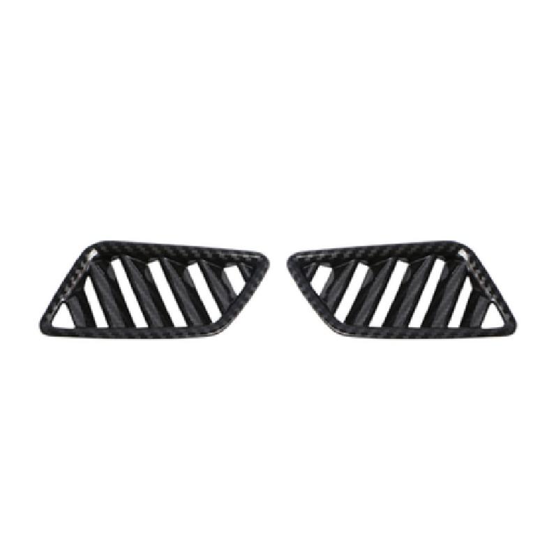 Fiber Upper Air Vent Outlet Cover Trim For 2018- Mitsubishi Eclipse Cross