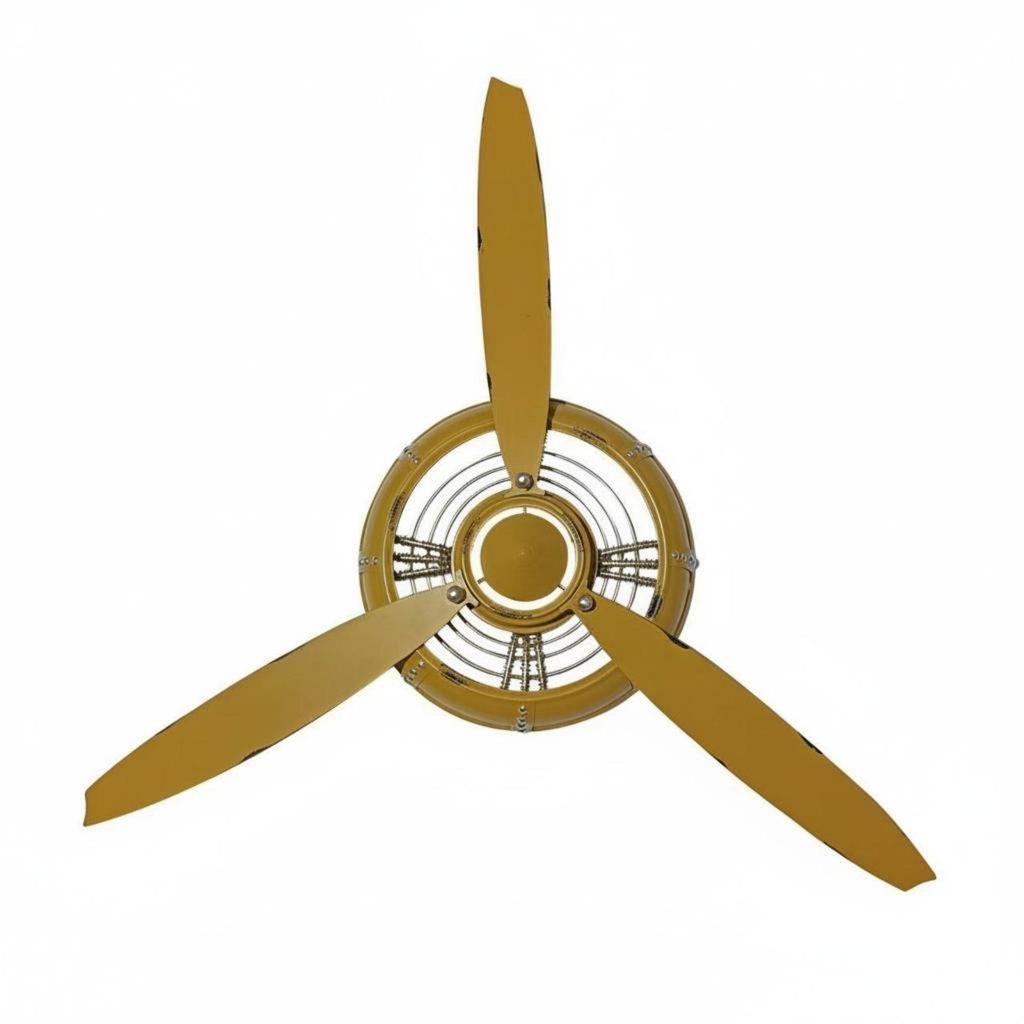 Airplane Propeller Clock Handmade Wall Vintage Aviation