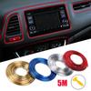 Decorare Universală Benzi Flexibile pentru Ornamente Auto 5M Ornamente Interioare Auto Capac Auto Ornamente Bord Ușă Auto-styling.