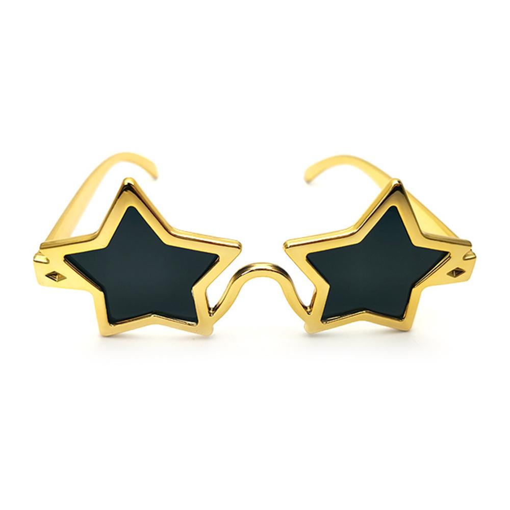 Summer Women Y2k Sunglasses Star Pentagram Shape Party Photo Props Glasses Punk Sun Glasses Trendy Futuristic Shades Eyewear