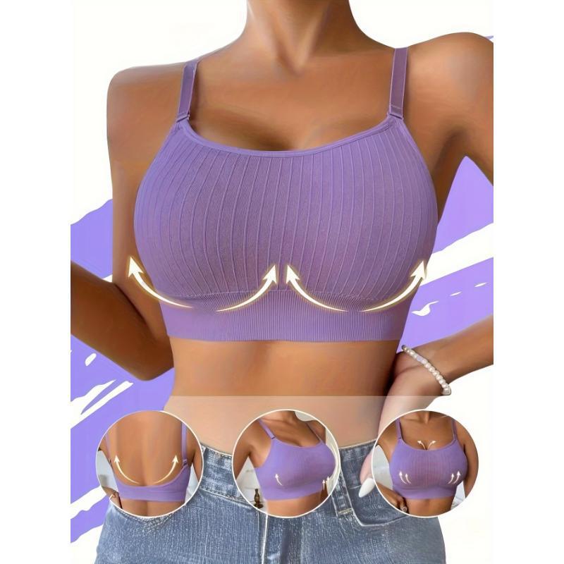 R1715 Seamless Sports Bra Set: 4-Piece, New Style for Running