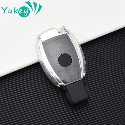 Gjennomsiktig Bil Fjernkontroll Nøkkel Etui Deksel Skall Fob for Mercedes Benz A C E S G Klasse GLA CLA GLK GLC CLS W204 W463 W176 W251 W205