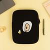 All New Frame Embroidered Laptop Pouch_All My Friends (Ipad/13/15 Inch)