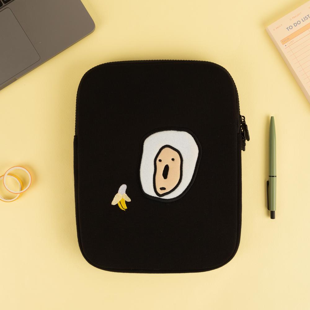All New Frame Embroidered Laptop Pouch_All My Friends (Ipad/13/15 Inch)
