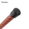 Copper Rotate Round Wooden Traditional Fashion Stick Decorative Cospaly Party Wood Cane Halloween Wand 95cm