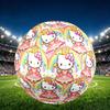 1pc Hello Kitty Pattern Football, Standard Size 5 Soccer Ball Stylish Sport Football for Competition Play and Training