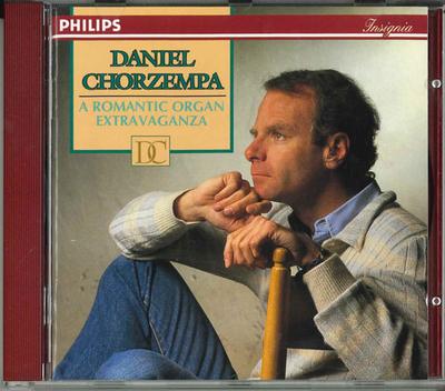 CD DANIEL CHORZEMPA - A ROMANTIC ORGAN EXTRAVAGANZA 4383092 Philips 1985 Germany Classical Used