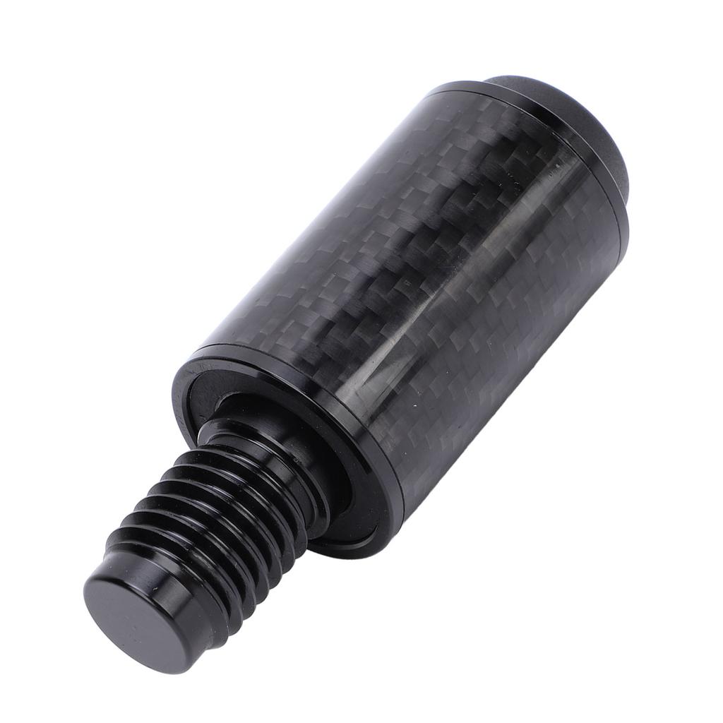 Pool Cue Extension 2 Inch Carbon Fiber Billiard Stick Extender with Bumper for CUETEC