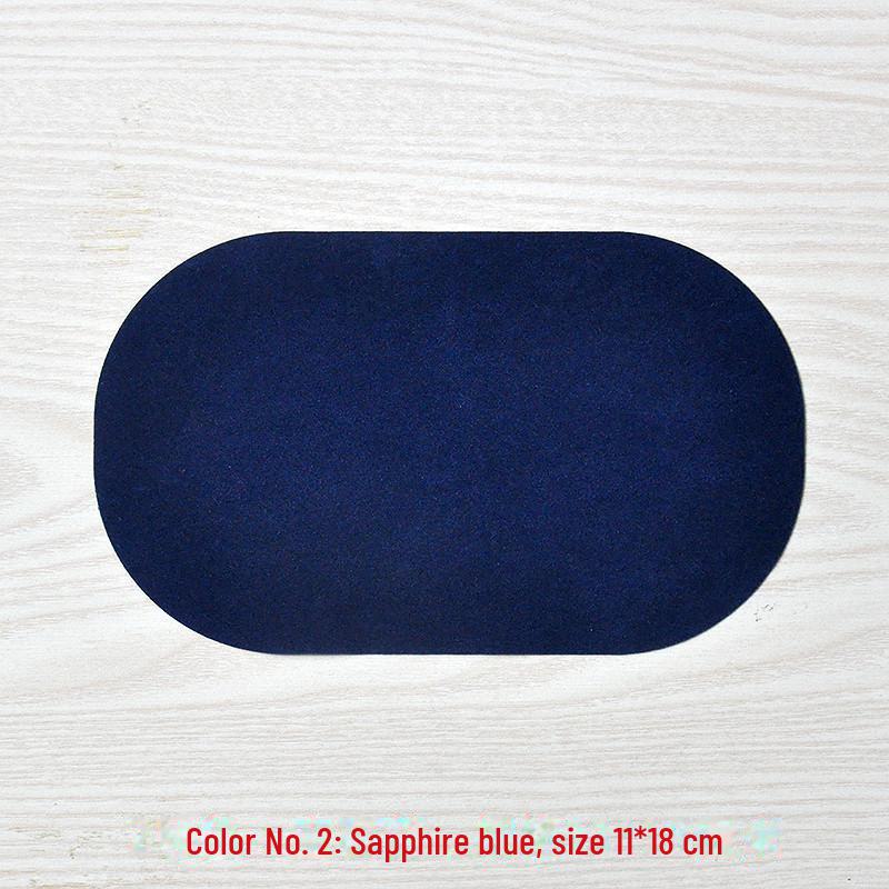 

Вишукані великі накладки на лікті та коліна з оленячої шкіри з клейкою підкладкою