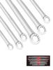 AOSEL Extra Long Straight Wrench Mirror Set of with Storage Case Open-End Set, Finish, 6,