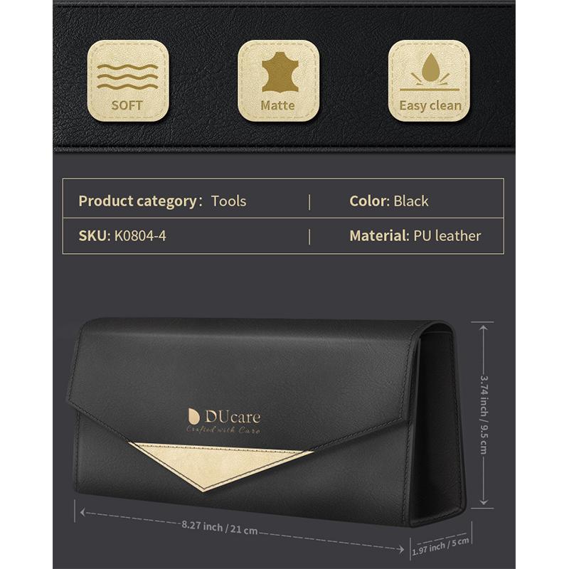 DUcare Make-up-Tasche für Damen, Kosmetiktaschen, große Kapazität, lässig, für Reisen, tragbare Aufbewahrung, Handtaschen, Make-up-Pinsel-Organizer, Kulturbeutel