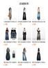 No waist mid-low waist slightly pulled jeans women's autumn new Spice Girl loose and thin wide-leg flared pants