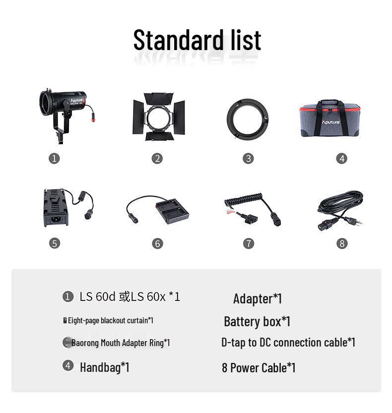 Aputure LS 60X Studio Fill Light (2700K-6500K)