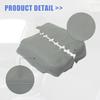 Unifizz 1 Set Center Console Armrest Cover Front Door Cover Armrest Cover Pad Replacement Microfiber Leather for Honda Pilot 2009 2010 2011 2012 2013