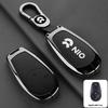 Zinc Alloy Leather Car Key Key Case For Nio Et7 Et5    For Nio Nio Es6 Es8 Ec6 Et7 Key Fob Car Key Case