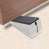 Stainless Steel Door Stop Wedge Non-slip Floor Doorstop Sturdy Spring Door Stopper  Floor Protector