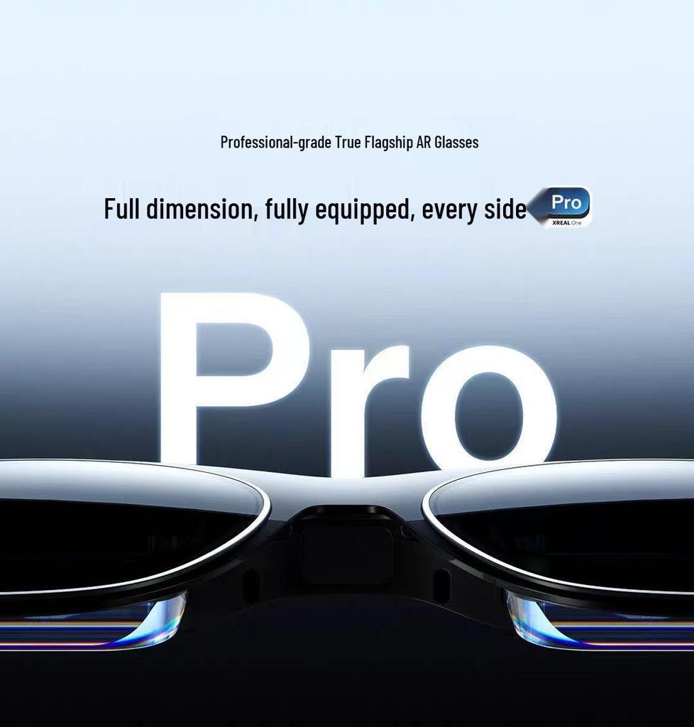 XREAL One Pro AR-Brille mit nativem 3DoF, Space Hovering und der X-Prism Optical Engine der nächsten Generation.