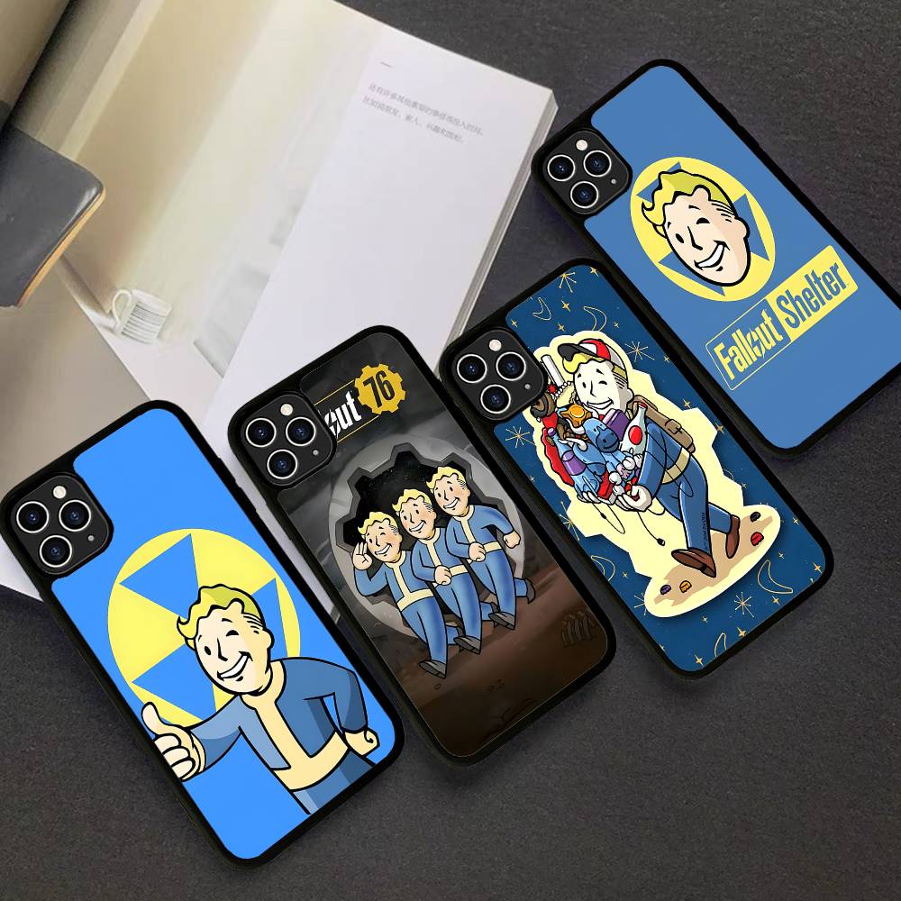 S-Shelter Games F-FalloutS Phone Case Silicone PC+TPU For IPhone 11 12 13 14 15 16 17 Plus Pro Max Cover
