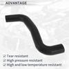 Durite Supérieure d'Entrée de Radiateur pour Subaru WRX STI 2008-2021 pour Subaru Forester 2.5L 08-10 Bonne Étanchéité Tuyau de Durite d'Eau de Refroidissement No.45161AG000 Caoutchouc 1 Pièce