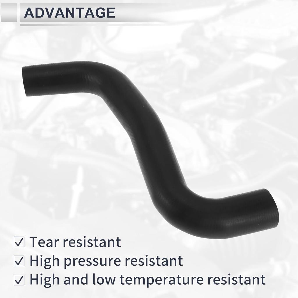 Durite Supérieure d'Entrée de Radiateur pour Subaru WRX STI 2008-2021 pour Subaru Forester 2.5L 08-10 Bonne Étanchéité Tuyau de Durite d'Eau de Refroidissement No.45161AG000 Caoutchouc 1 Pièce