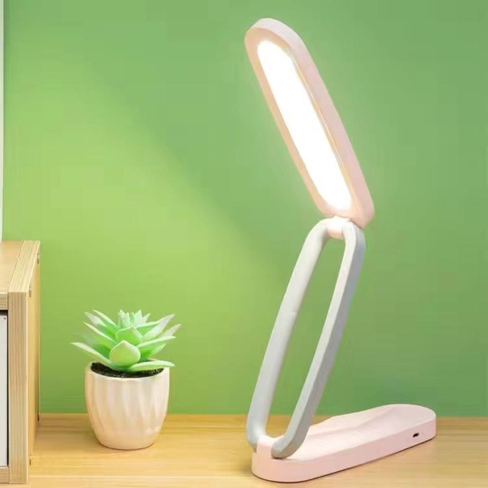Foldable LED Desk Lamp 3 Brightness Dimmable Reading Lamp Portable Eye Protection Light