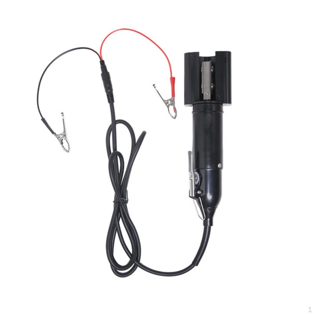 Sugarcane Cane Husking Tool with Gripping Clips Electric Peeling 12V Stalks