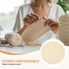 PATIKIL Crochet Basket 10 Basket Round Wooden Base Bag Making Knitting Crochet Shoulder Purse Craft 12-inch Bases, Pieces, Bottoms, Shapers, Supplies,