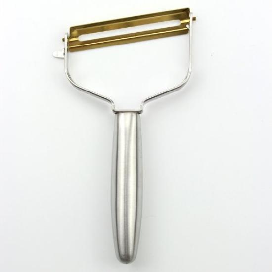 Pearl Metal Wide Slice Natural Titanium Made in Peeler, Coated, Japan, C-516