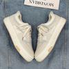 Board shoes men's new little white shoes men's niche design Hong Kong style casual dissolving bottom sports casual single shoes canvas shoes men
