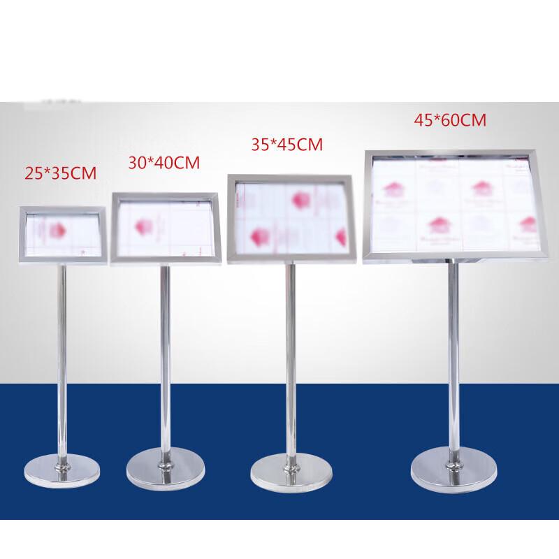 Stainless Steel Display Sign Stand