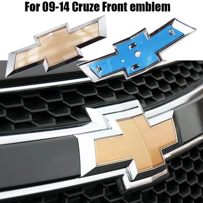 1pcs Old 23.4cm 3D ABS Car Front Logo Car Front Grill Emblem Front Hood Sticker Styling Accessories For 09-14 Cruze