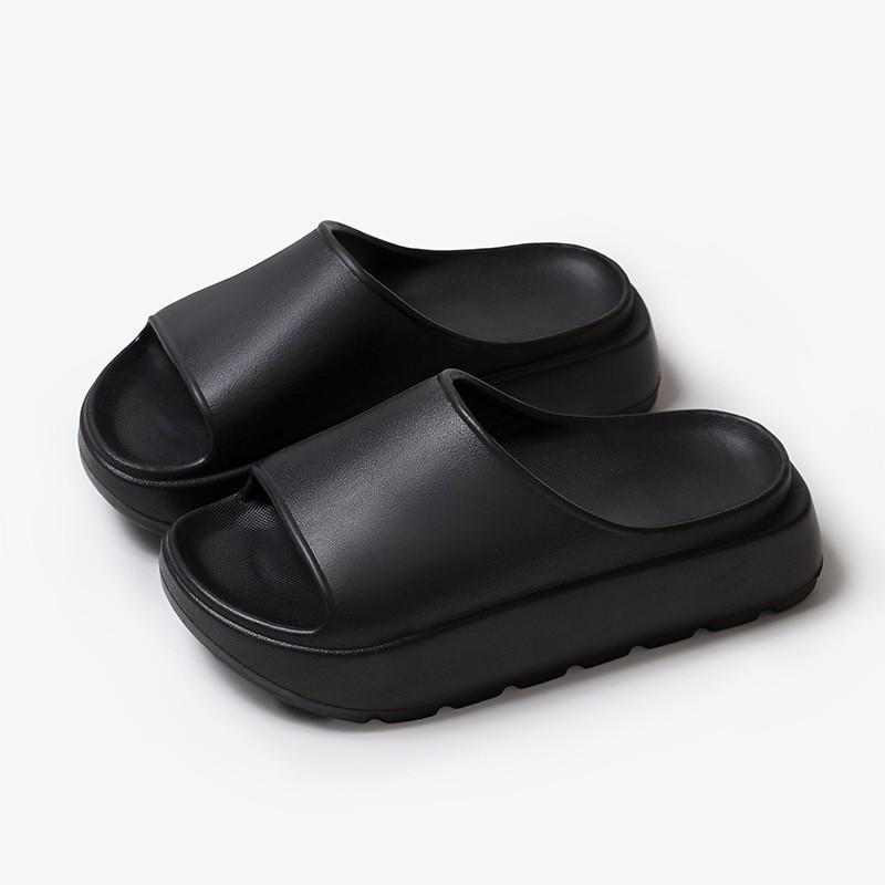 

Non-slip Thick-soled Sandals For Women, All-match Outdoor Wear Height-enhancing Slippers 40 чорний
