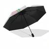 Strawberry Shortcake Automatic Folding Umbrella:8 Bone Iron Frame,Portable Design for Fans and Travelers0104092a
