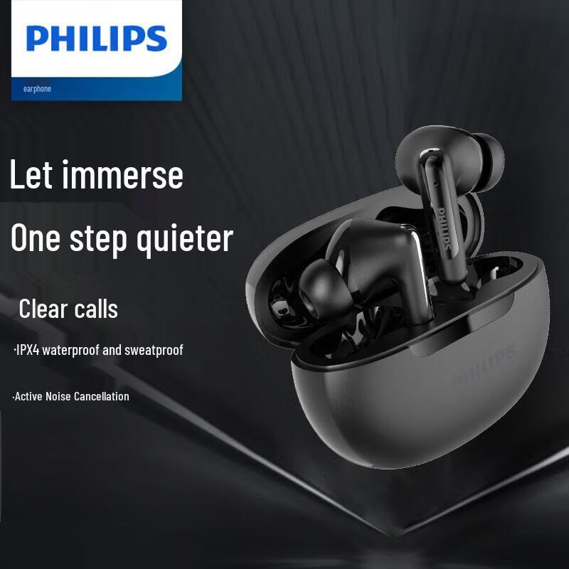 Philips TAT3518 True Wireless Hybrid ANC Earbuds