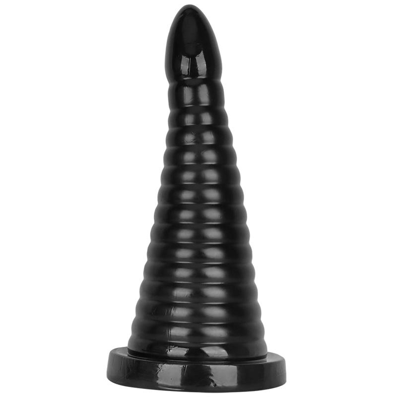 37 cm velká černá chryzantéma anus anus plug Extra velký tlustý anální expandér expanzní hračka Sex produkt Pagoda Penis