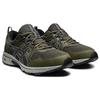 Asics Ahar+ Fabric Leather Low Top Running Shoes Men Sneakers Army-Green Black 1011A824-302