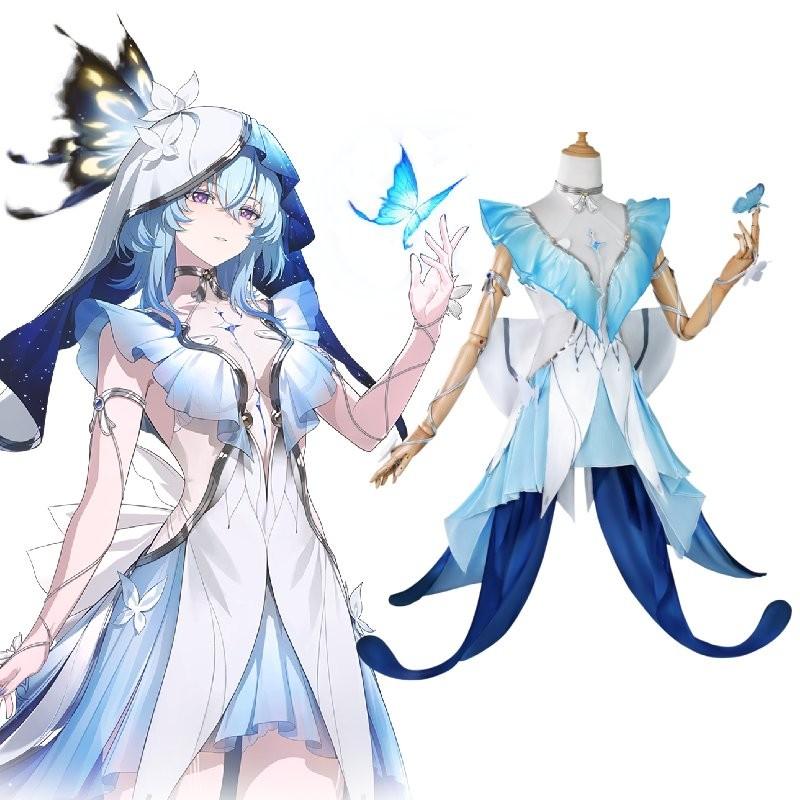 Wuthering Waves Shorekeeper Lady Cosplay Decoration Costume Performance Set